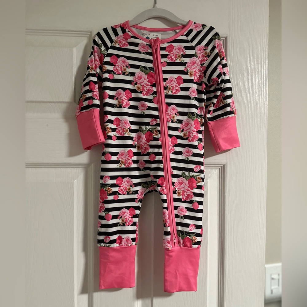 Girls Dressy Romper - Size 6-9 months